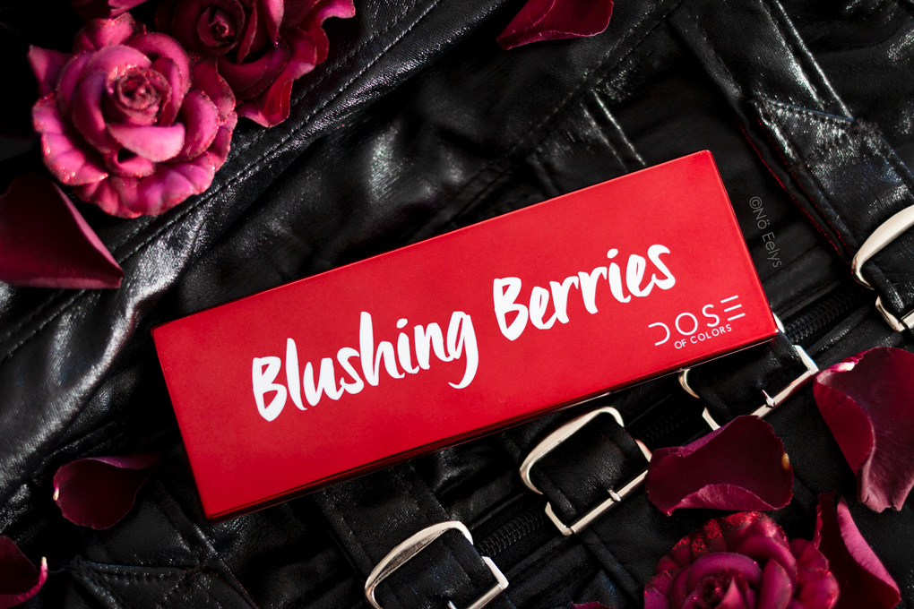 Dose of Colors palette Blushing Berries : revue complète avec avis, photos et swatchs (zoom sur le packaging)